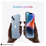 iPhone 14 Apple (128GB) Azul, Tela de 6,1 iPhone 14 Apple (128GB) Azul, Tela de 6,1