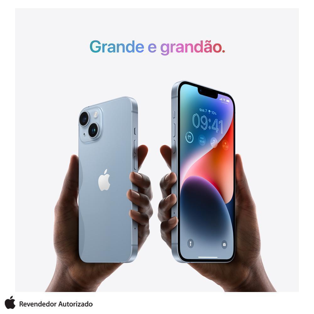 特価ブランド 14 iPhone Apple 6,1 de Tela Azul, (128GB) スマートフォン本体