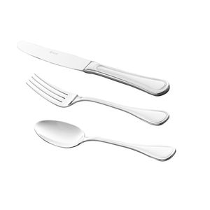 Faqueiro em inox com estojo Wollf Avalon 30 peças