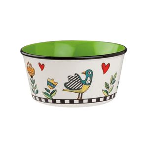 Bowl em new bone china Egan Cocorico 460ml verde