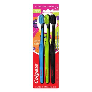 Escova de Dentes Colgate Ultra Soft 3un