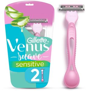 Aparelho de Depilação Gillette Venus Suave Sensitive 2un