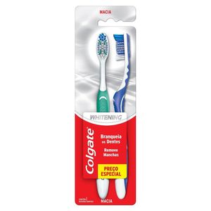Escova de Dentes Colgate Whitening 2un