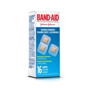 Curativos Band-Aid para Pequenos Ferimentos 16un