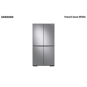 Refrigerador French Door Samsung de 04 Portas Frost Free com 575 Litros All Around Cooling? Inox - RF59A7011SR