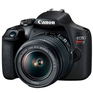 Câmera Digital Canon EOS Rebel T7+ DSLR com 24.0MP, 3" e Gravação em Full HD