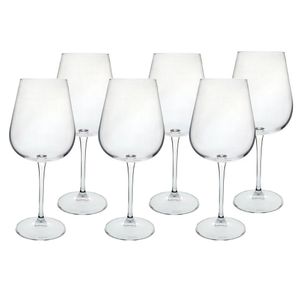 Conjunto de Taças Ardea para Água em Cristal Ecológico 670ml com 06 Peças - Bohemia