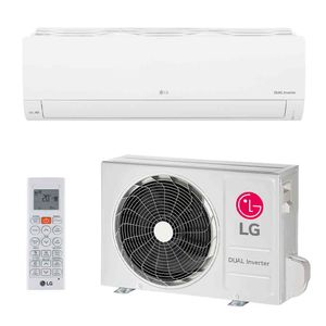 Evaporadora LG DUAL Inverter Compact +AI 18.000 BTUs, Quente e Frio, Branco - S3NW18AAQAL