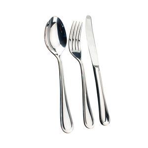 Faqueiro em inox Fracalanza Louvre 130 peças com estojo