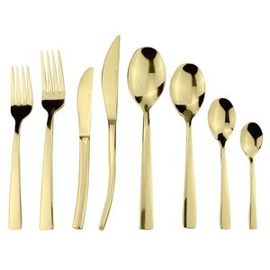 Faqueiro em aço inox Fracalanza Ravel 48 peças champanhe serve 6 pessoas