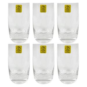 Jogo de copos água em cristal Strauss Clássicos 100 6 peças 235ml