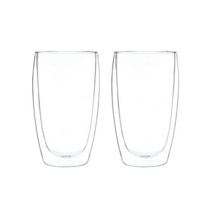 Jogo de copos parede dupla em vidro Maxwell & Williams Blend 450ml 2 peças