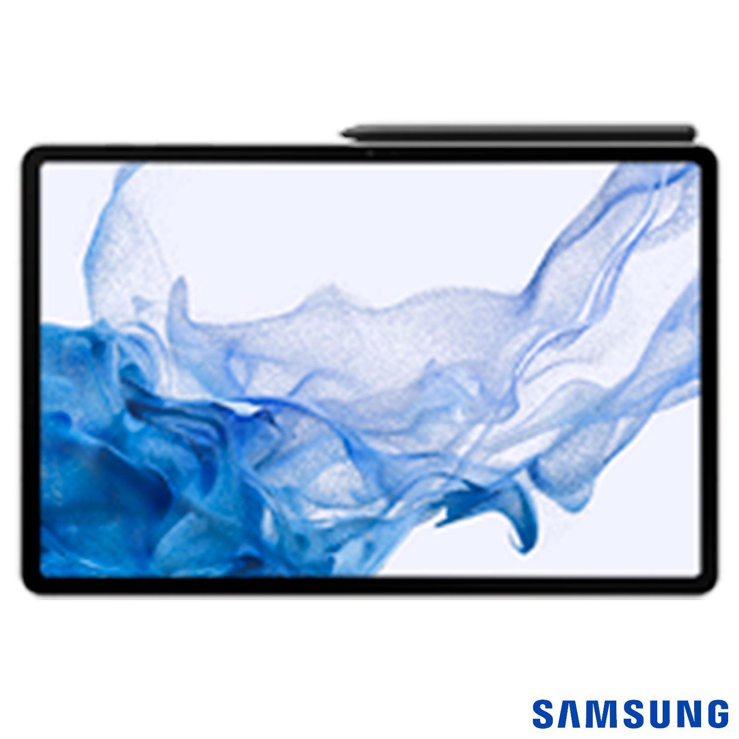 Tablet Samsung Galaxy Tab S8+ Prata com 12,4