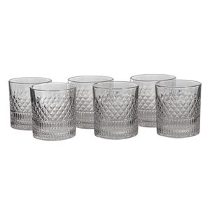 Jogo De Copo Esplanada Cristal Baixo 310Ml 6 Peças - Lhermitage