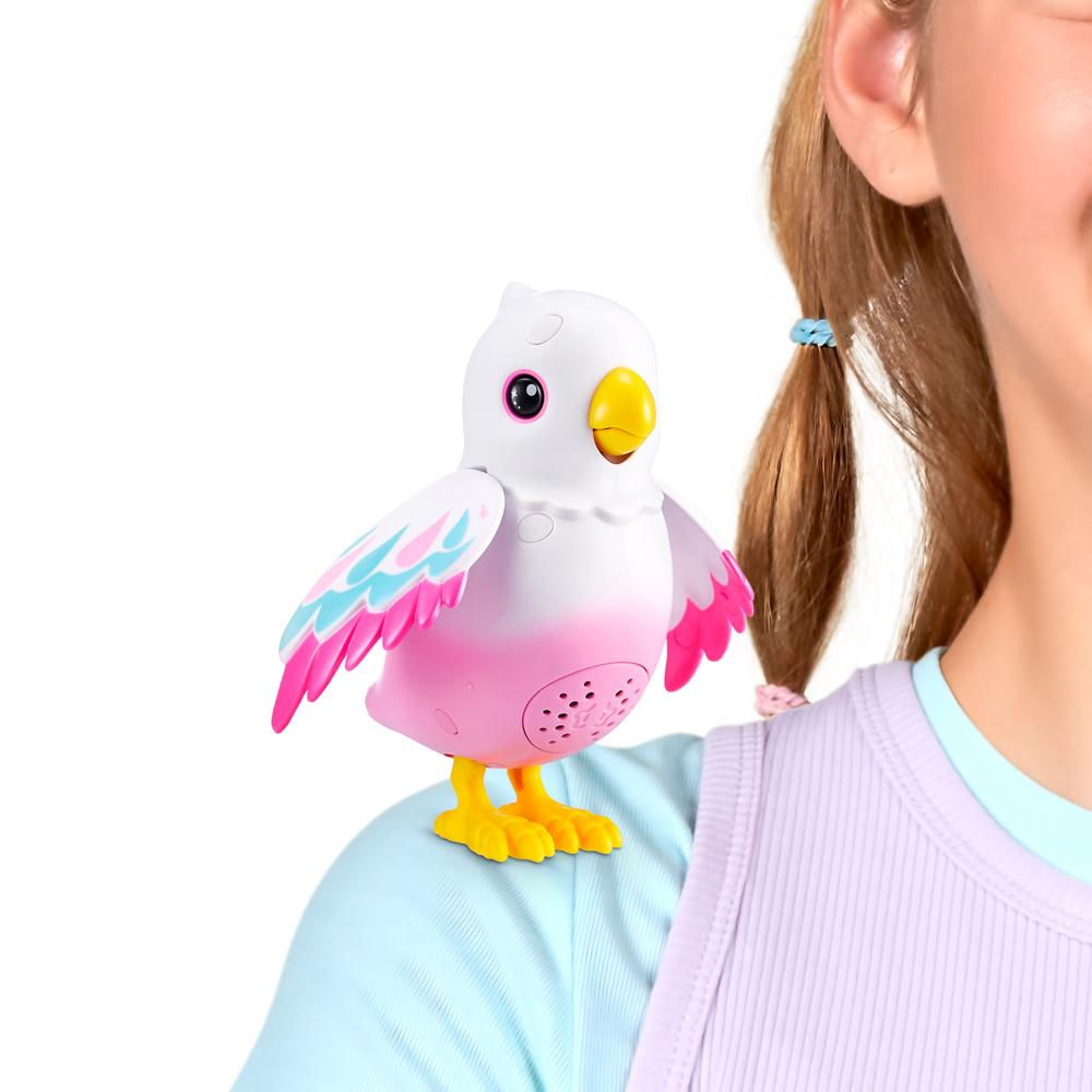 Pelúcia Pássaro Mágico Pets Alive Polly The Magic Bird | Fastshop