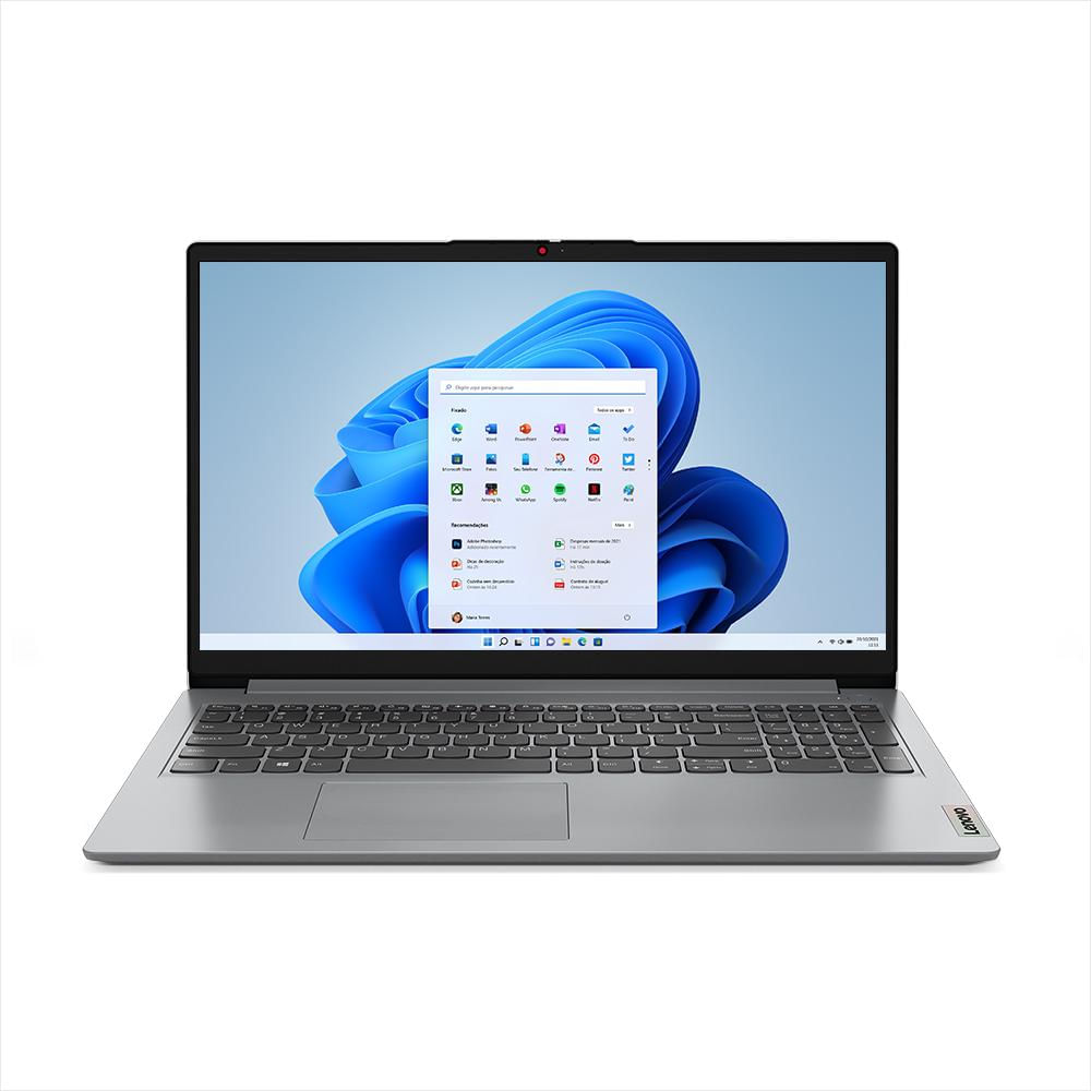 Notebook Lenovo IdeaPad 1 15AMN7 AMD Ryzen 3 7320U 4GB 256GB SSD