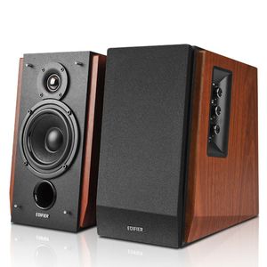 Caixa de som com saída para Subwoofer EDIFIER R1700BTs 66W RMS - Madeira
