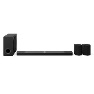 Home Teather Soundbar LG 810W RMS, Dolby Atmos, 9.1.5 Canais, Caixas de Som Traseiras - S95TR
