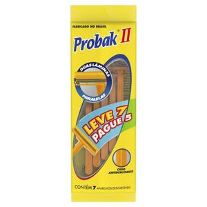 Aparelho de Barbear Descartável Gillette Probak II 7un