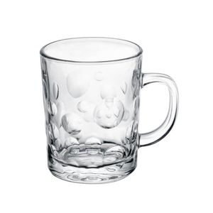 Conjunto 2 Canecas De Vidro Bubbles 220Ml
