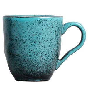 Conjunto de Canecas Orgânico Petroleum em Stoneware 273ml com 04 Peças - Porto Brasil