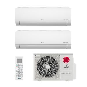 Ar Condicionado Multi Split Inverter LG 18.000 BTUs (1 Evap 9.000 e 1 Evap 18.000) Quente/Frio 220V Monofásico