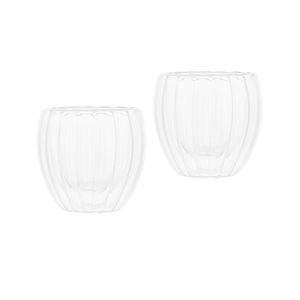 Jogo 2 Copos de Café de Vidro Borossilicato Classic 80ml