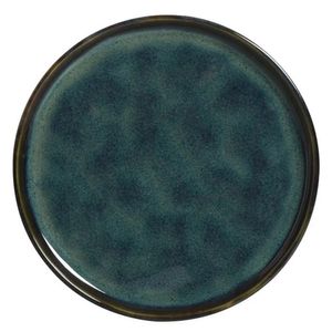 Conjunto com 06 Pratos de Sobremesa Bio Oceano Ø21,5cm Azul - Porto Brasil