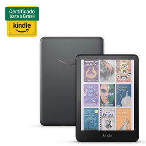 Amazon Kindle Colorsoft Signature Edition com Tela 7,05" Antirreflexo, Bluetooth, 32 GB, Preto
