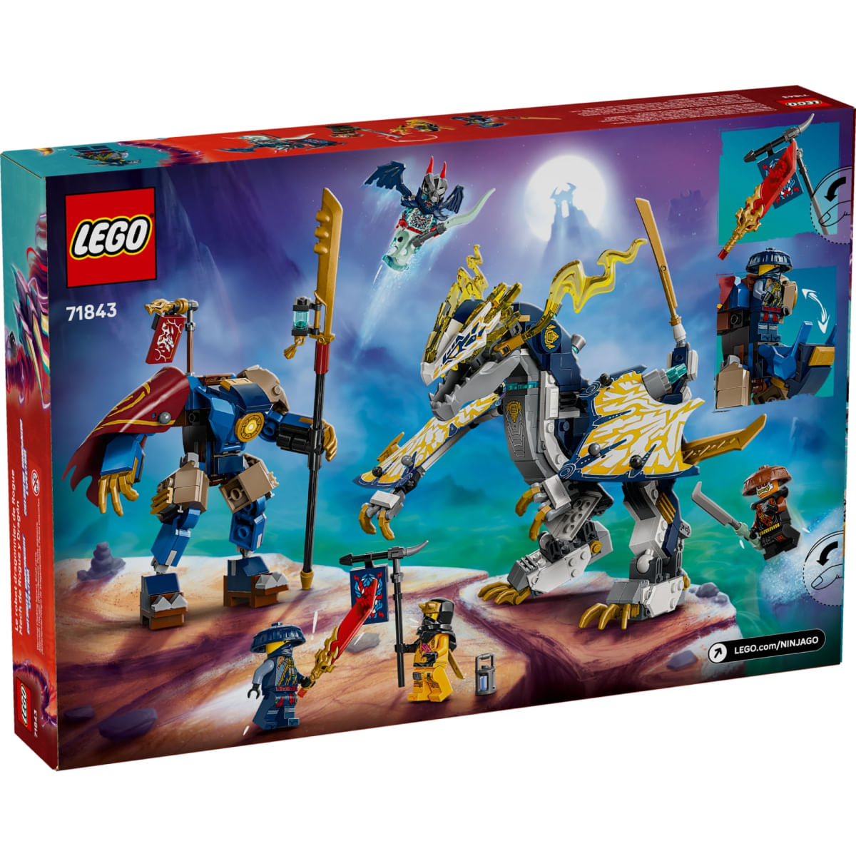 LEGO® Ninjago - Robô Cavaleiro Dragão do Rogue | Fastshop