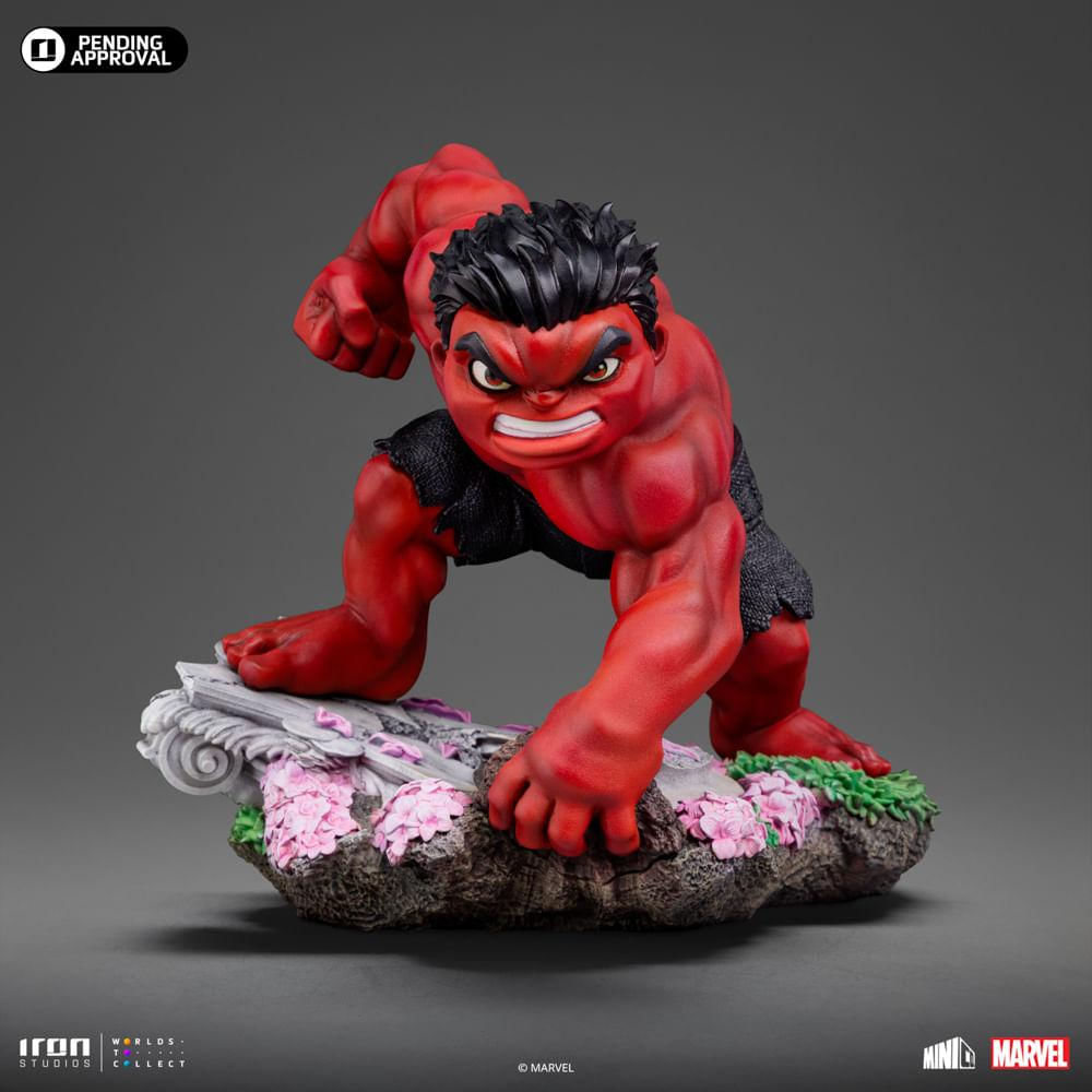 Red Hulk Captain America Brave New World MiniCo Iron Studios