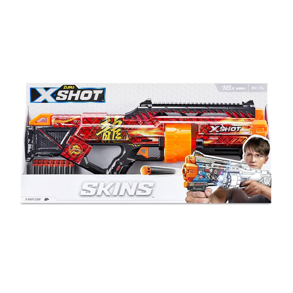 Lançador de Dardos X-Shot - Skins Last Stand - Dragon | Fastshop