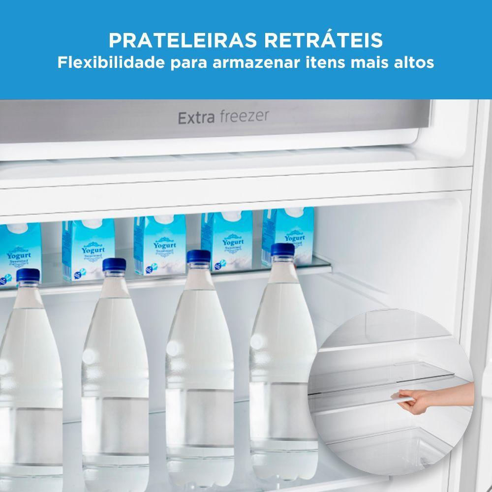 Refrigerador Midea Frost Free Duplex 491L Inverter Inox Bivolt MD