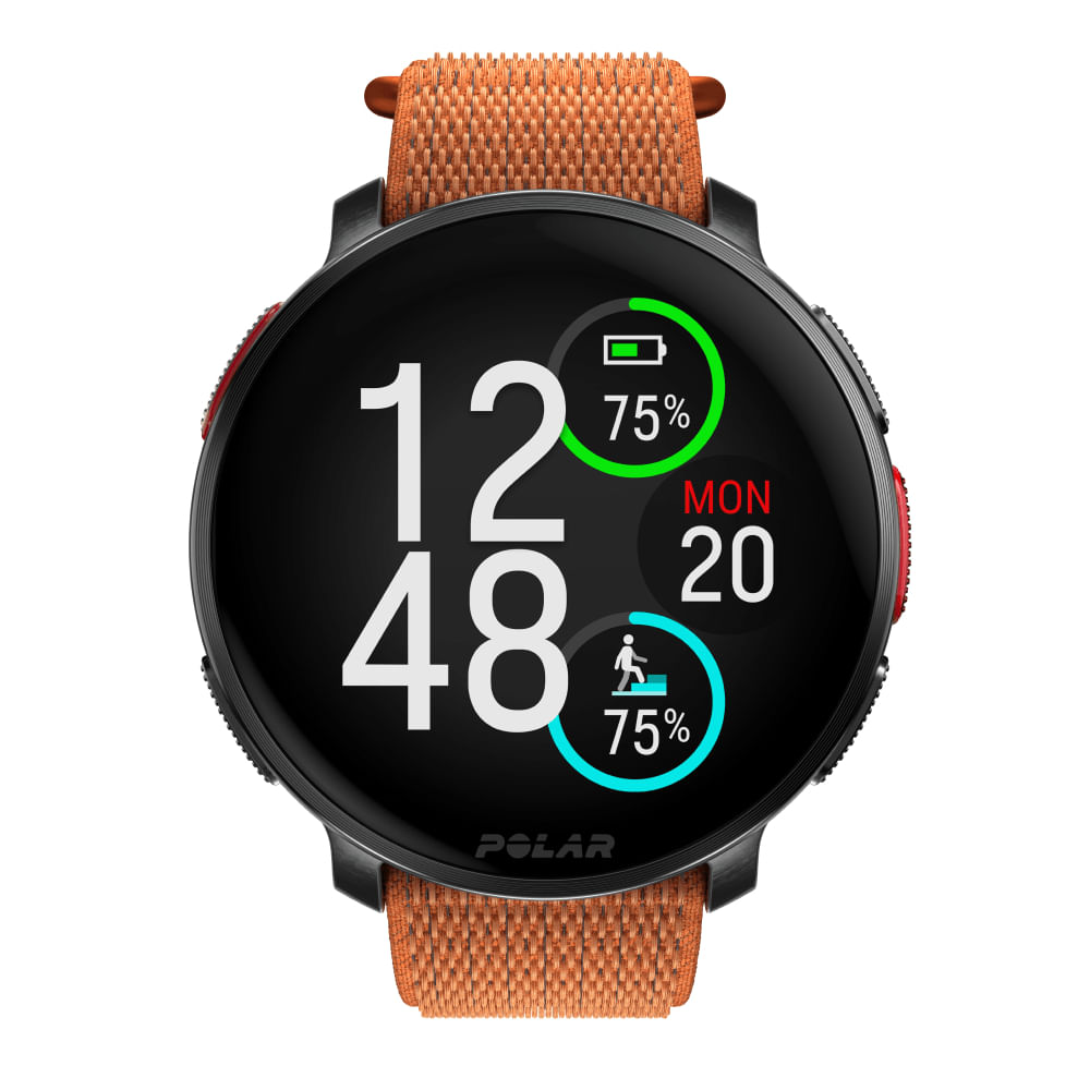 Relógio Multiesportivo Polar Vantage V3 Night Black c/ Pulseira