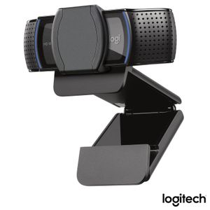 Câmera Webcam Full HD Preto - Logitech - C920s