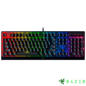 Teclado Gamer Razer Blackwidow V3 Green Switch - Razer -  Preto - RZ.TC.BW.69.RT