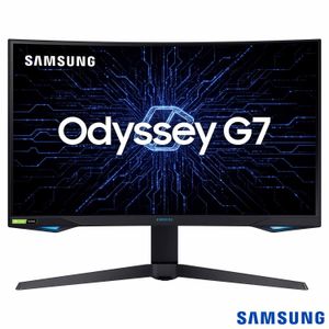 Monitor Gamer Curvo Samsung Odyssey 27? WQHD, 240Hz, 1ms, G-sync, Freesync, Premium Pro, ajuste de altura LC27G75TQ