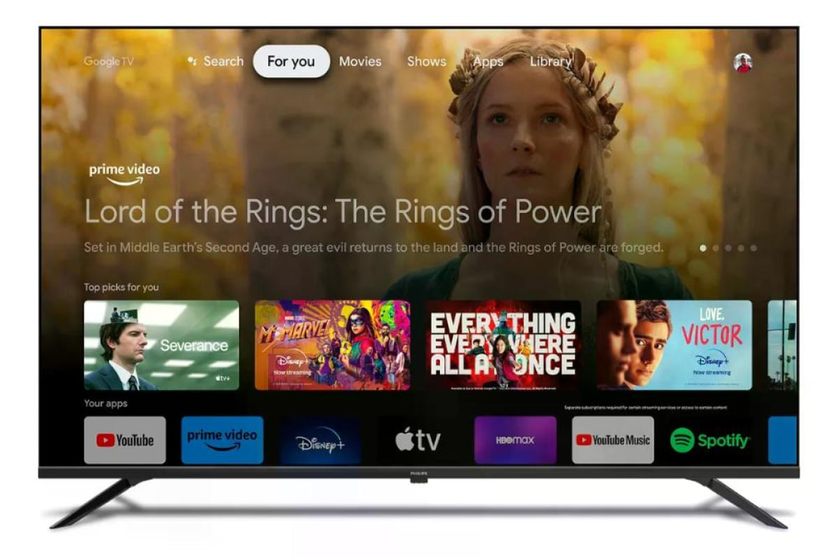 Smart Tv Philips 70 4k Google Tv Comando De Voz 70pug7019 | Fastshop