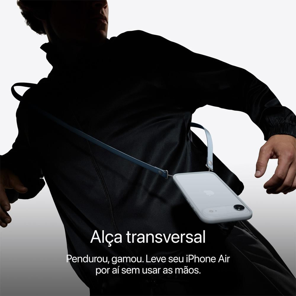iPhone Air Apple (256GB) Branco-nuvem, Tela de 6,5