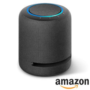 Smart Speaker Amazon com Áudio de Alta Fidelidade e Alexa Preto - Amazon Echo Studio