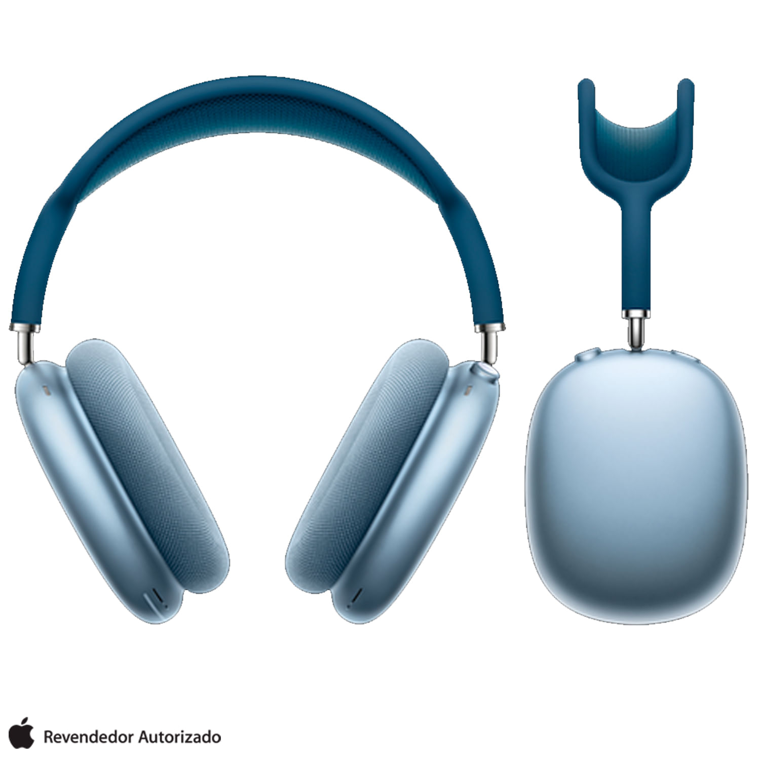 Apple AirPods Max Over the Ear (Bluetooth) - Azul-céu Apple AirPods Max Over the Ear (Bluetooth) - Azul-céu