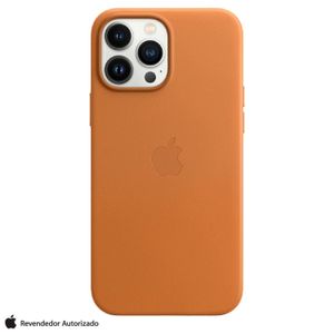 Capa para iPhone 13 Pro Max com MagSafe de Couro Dourada - Apple - MM1L3ZE/A