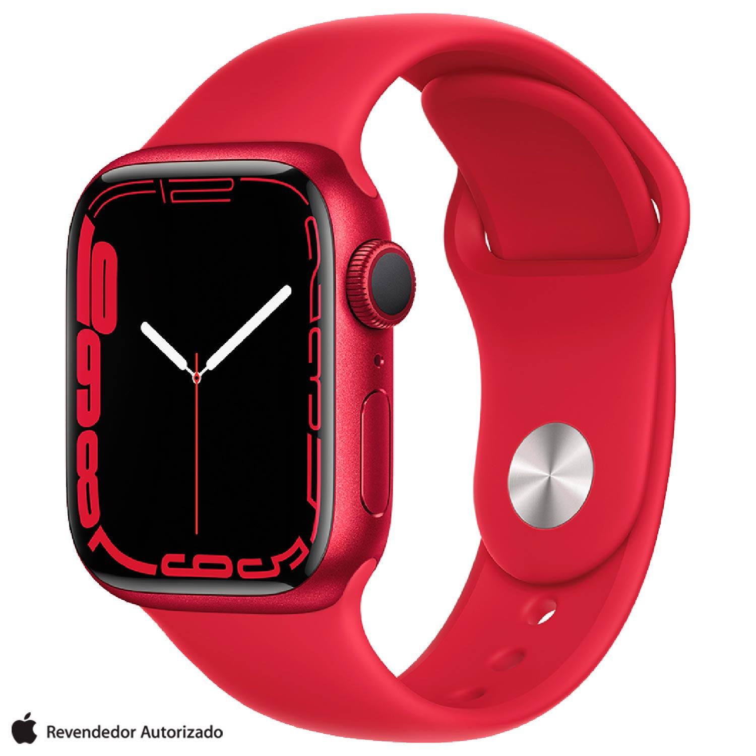 Apple Watch Series 7 (GPS, 41mm) - Caixa de Alumínio Apple Watch Series 7 (GPS, 41mm) - Caixa de Alumínio