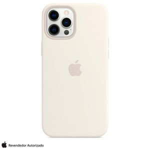 Capa para iPhone 12 Pro Max em Silicone Branco ? Apple ? MHLE3ZEA