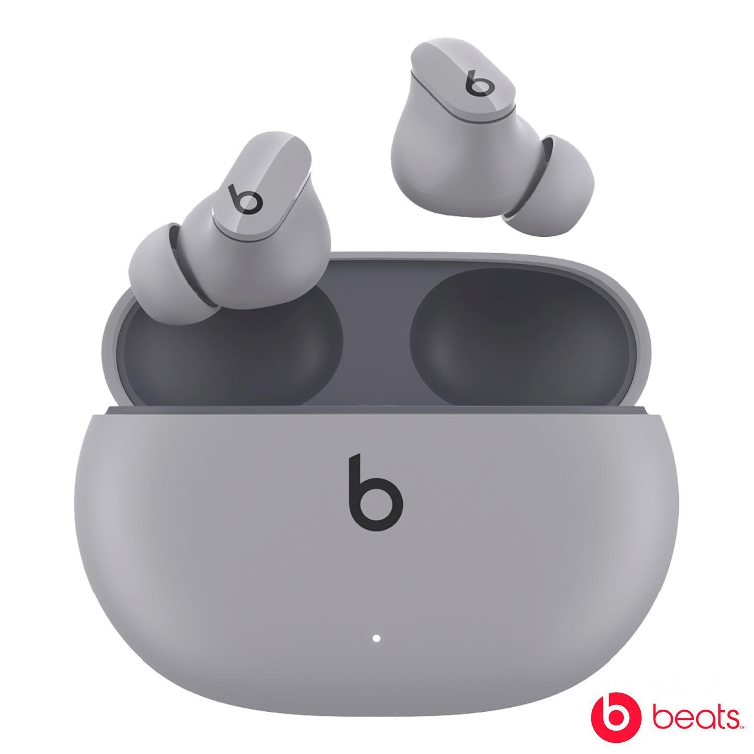 Fone de Ouvido Beats Studio Buds In-Ear Cinza Lunar - MMT93BE/A