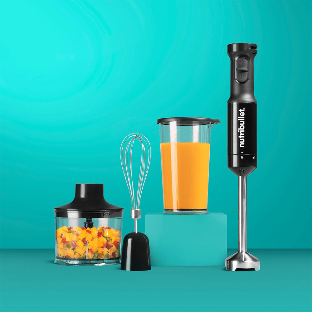 Nutribullet Immersion Blender Deluxe - Mixer 4 em 1 Preto | Fastshop