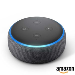 Smart Speaker Amazon com Alexa Preto - ECHO DOT 3ª Geração