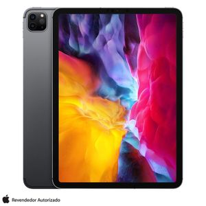 iPad Pro 2° Geração Cinza-espacial com Tela de 11", 4G, 128 GB e Processador A12z Bionic - MY2V2BZ/A