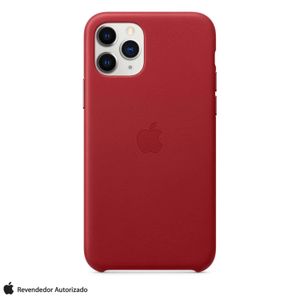 Capa para iPhone 11 Pro Leather Case de Couro Red - Apple - MWYF2ZM/A
