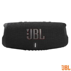 Caixa De Som Portatil JBL Charge 5 Bluetooth Prova d´água 20h Bateria 40W IP67 Preto Powerbank